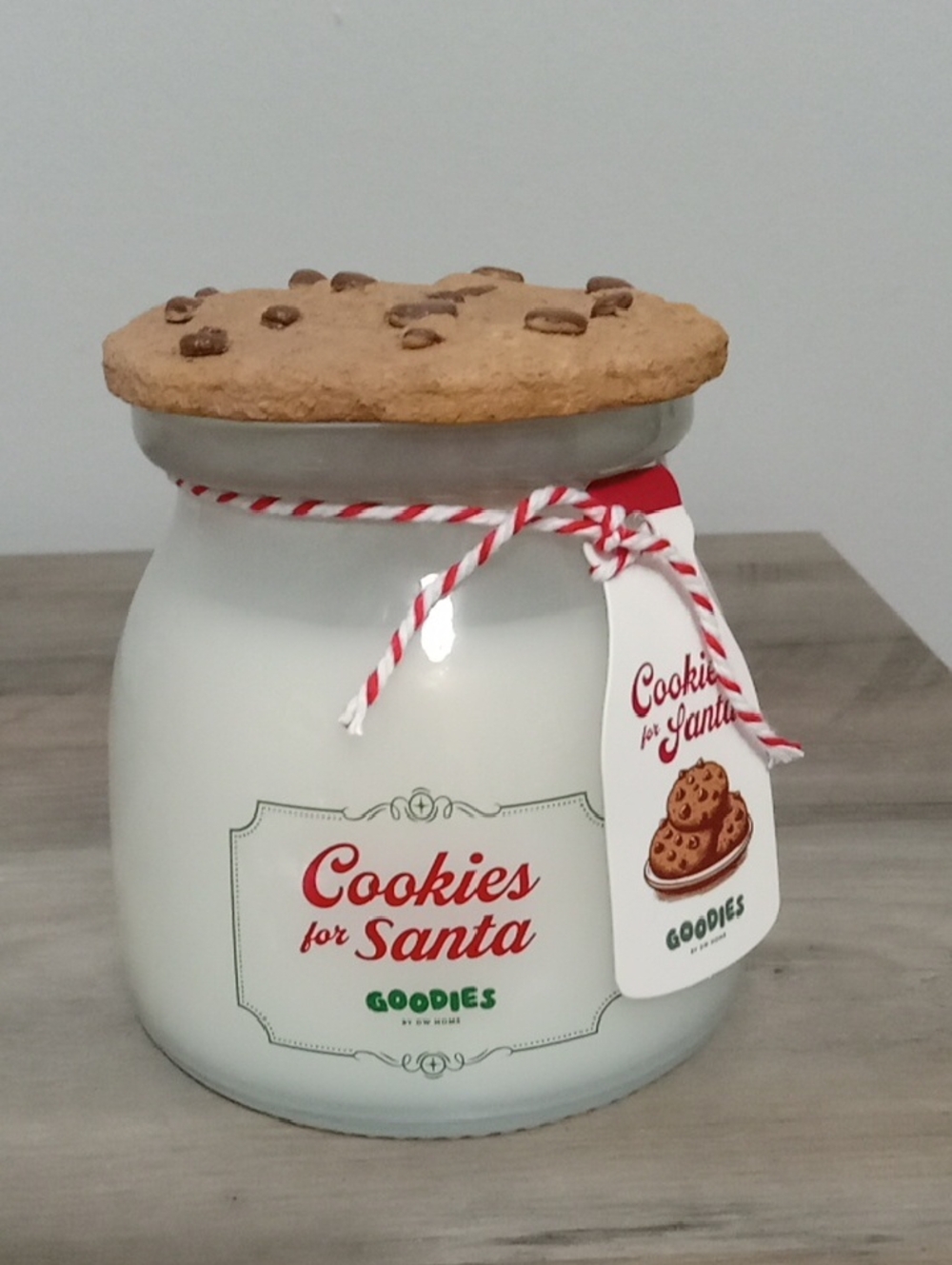 DW Home White 'Goodies' Cookie Jar Candle